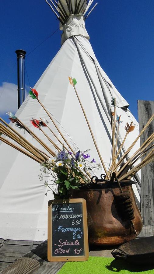 Village Tipi La Féclaz Exteriör bild